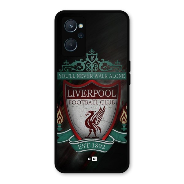 LiverPool FootBall Club Metal Back Case for Realme 9i