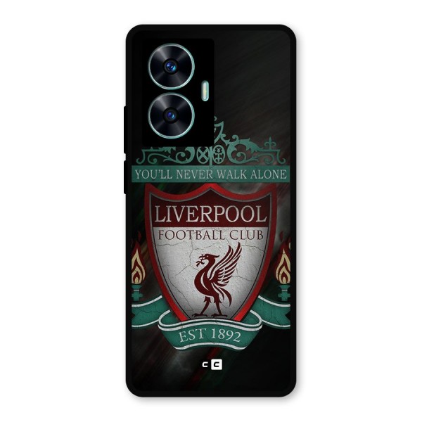 LiverPool FootBall Club Metal Back Case for Realme C55