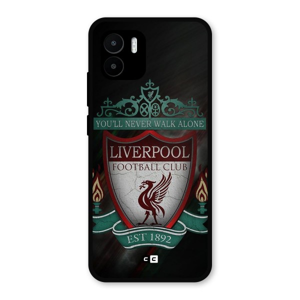 LiverPool FootBall Club Metal Back Case for Redmi A2