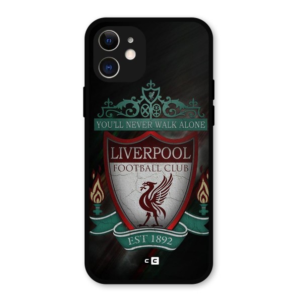 LiverPool FootBall Club Metal Back Case for iPhone 12