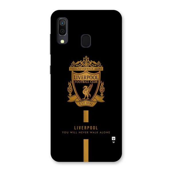 LiverPool Never Walk Alone Back Case for Galaxy A30