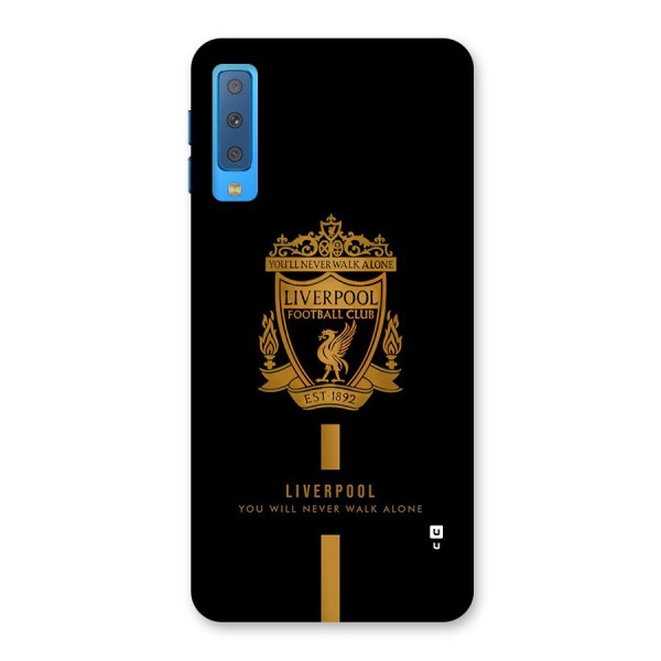 LiverPool Never Walk Alone Back Case for Galaxy A7 (2018)