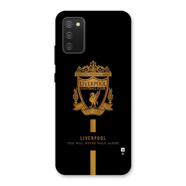 LiverPool Never Walk Alone Back Case for Galaxy F02s