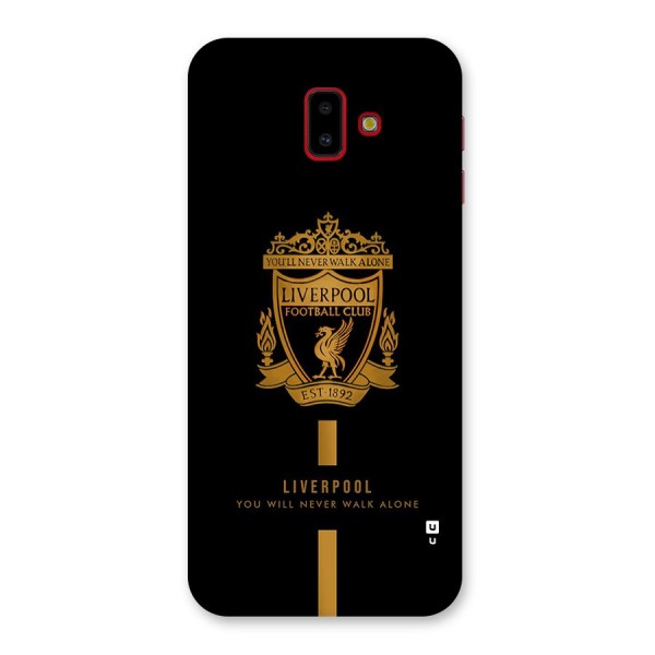 LiverPool Never Walk Alone Back Case for Galaxy J6 Plus