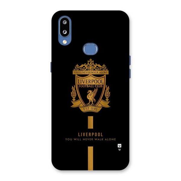 LiverPool Never Walk Alone Back Case for Galaxy M01s