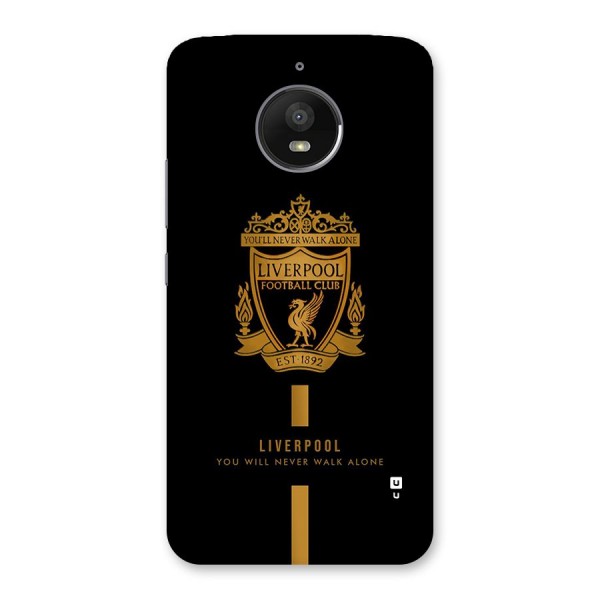 LiverPool Never Walk Alone Back Case for Moto E4 Plus