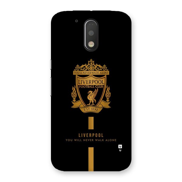 LiverPool Never Walk Alone Back Case for Moto G4