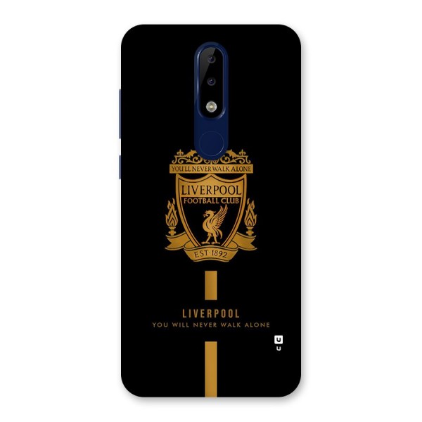 LiverPool Never Walk Alone Back Case for Nokia 5.1 Plus