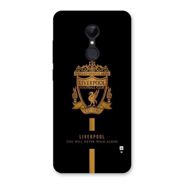 LiverPool Never Walk Alone Back Case for Redmi 5