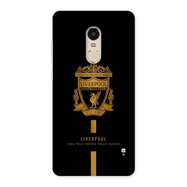 LiverPool Never Walk Alone Back Case for Redmi Note 4