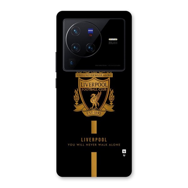 LiverPool Never Walk Alone Back Case for Vivo X80 Pro