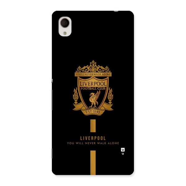 LiverPool Never Walk Alone Back Case for Xperia M4 Aqua