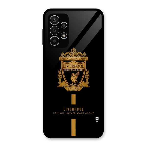 LiverPool Never Walk Alone Glass Back Case for Galaxy A23