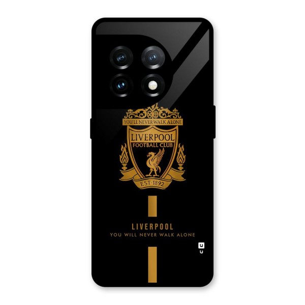 LiverPool Never Walk Alone Glass Back Case for OnePlus 11