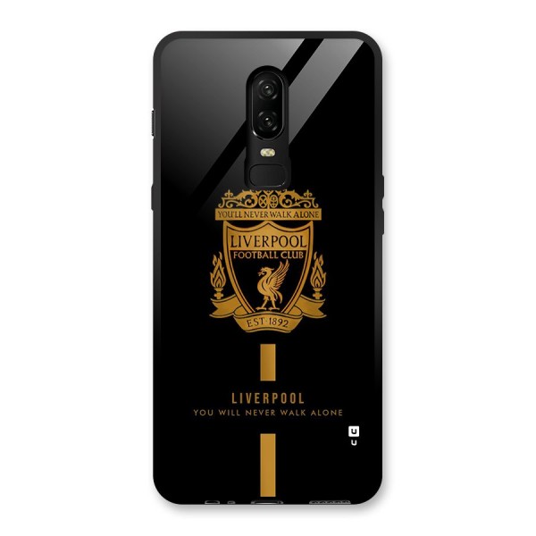LiverPool Never Walk Alone Glass Back Case for OnePlus 6