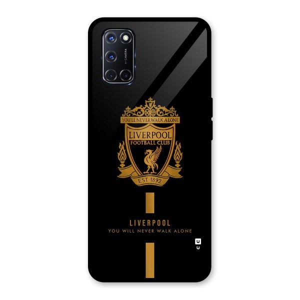 LiverPool Never Walk Alone Glass Back Case for Oppo A52