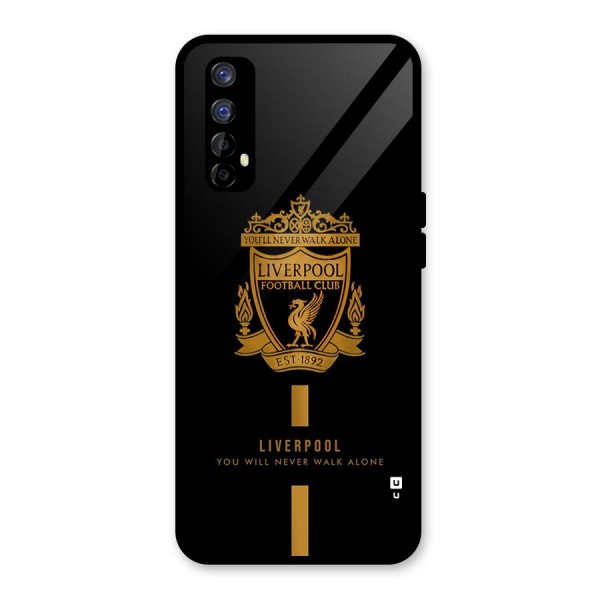 LiverPool Never Walk Alone Glass Back Case for Realme 7