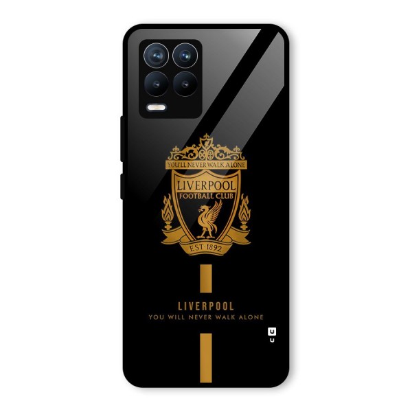 LiverPool Never Walk Alone Glass Back Case for Realme 8