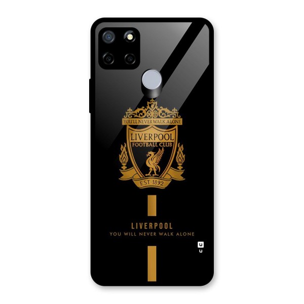 LiverPool Never Walk Alone Glass Back Case for Realme C12