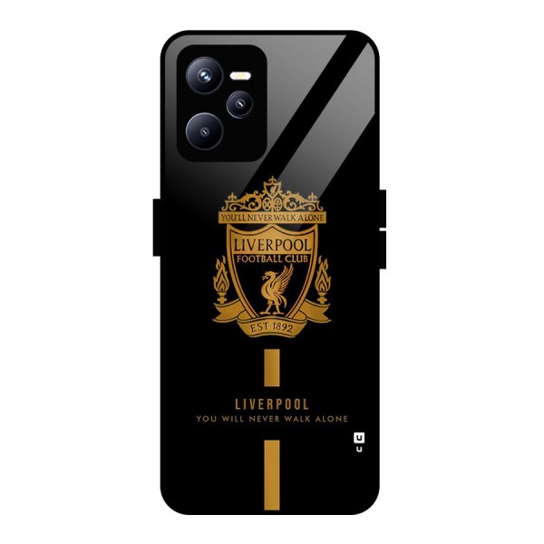 LiverPool Never Walk Alone Glass Back Case for Realme C35