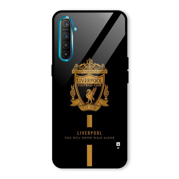 LiverPool Never Walk Alone Glass Back Case for Realme X2