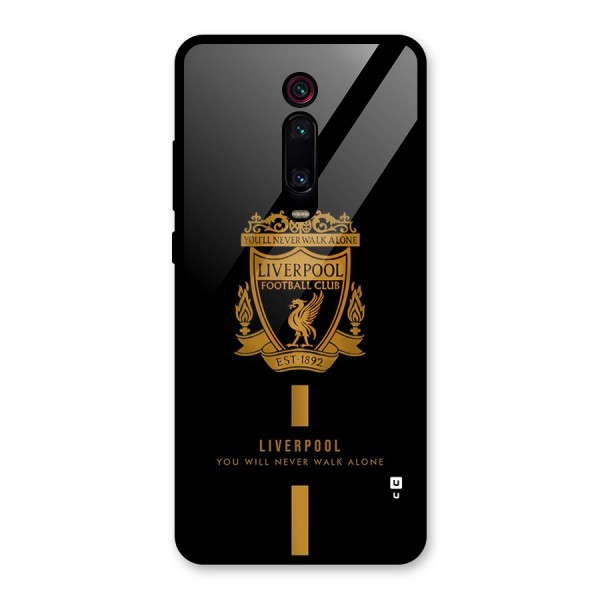 LiverPool Never Walk Alone Glass Back Case for Redmi K20