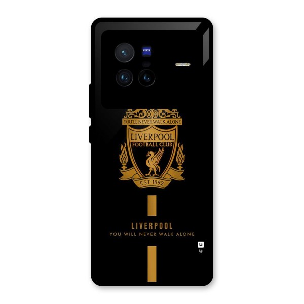 LiverPool Never Walk Alone Glass Back Case for Vivo X80