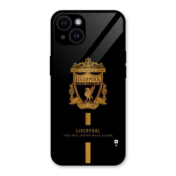 LiverPool Never Walk Alone Glass Back Case for iPhone 14