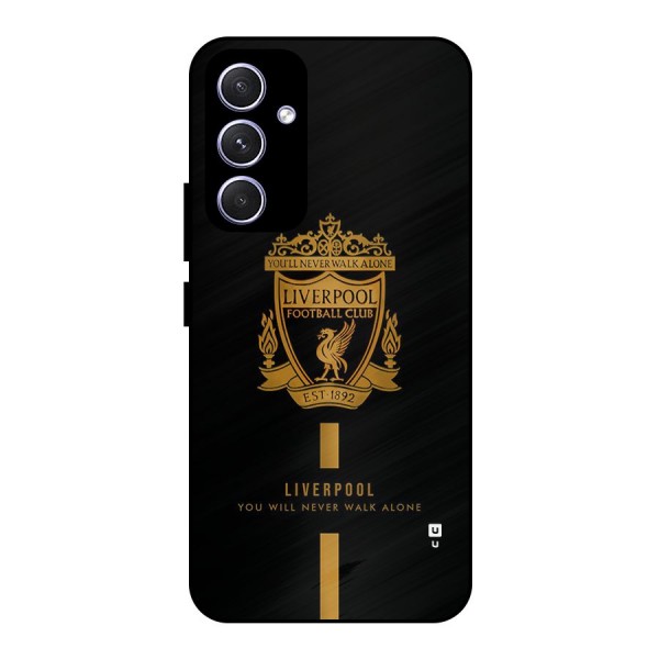 LiverPool Never Walk Alone Metal Back Case for Galaxy A54