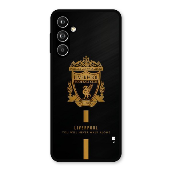 LiverPool Never Walk Alone Metal Back Case for Galaxy F54