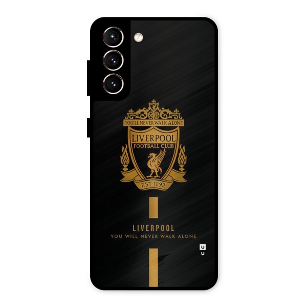 LiverPool Never Walk Alone Metal Back Case for Galaxy S21 5G