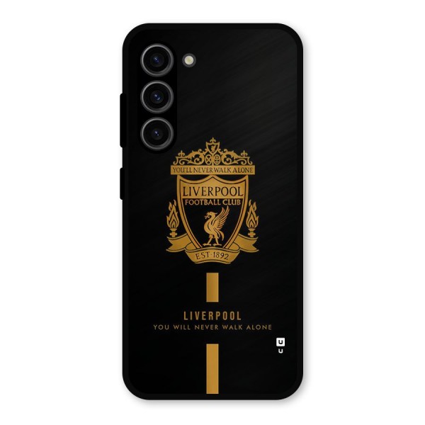 LiverPool Never Walk Alone Metal Back Case for Galaxy S23