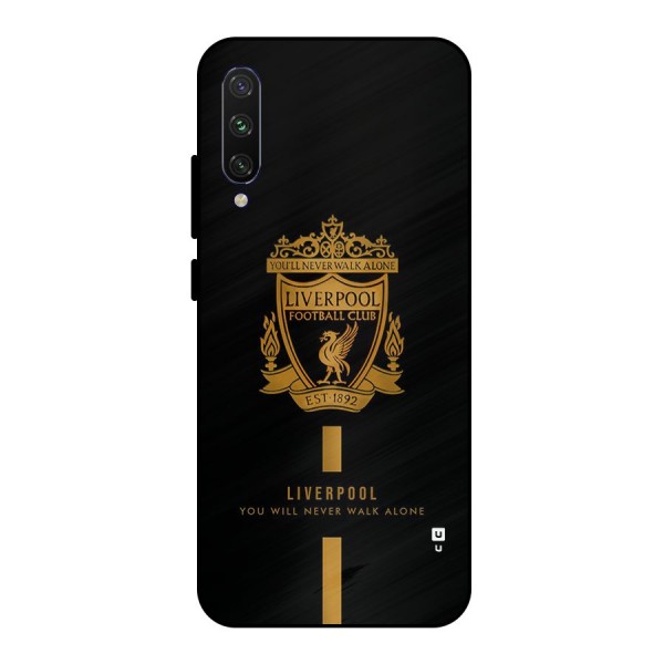 LiverPool Never Walk Alone Metal Back Case for Mi A3