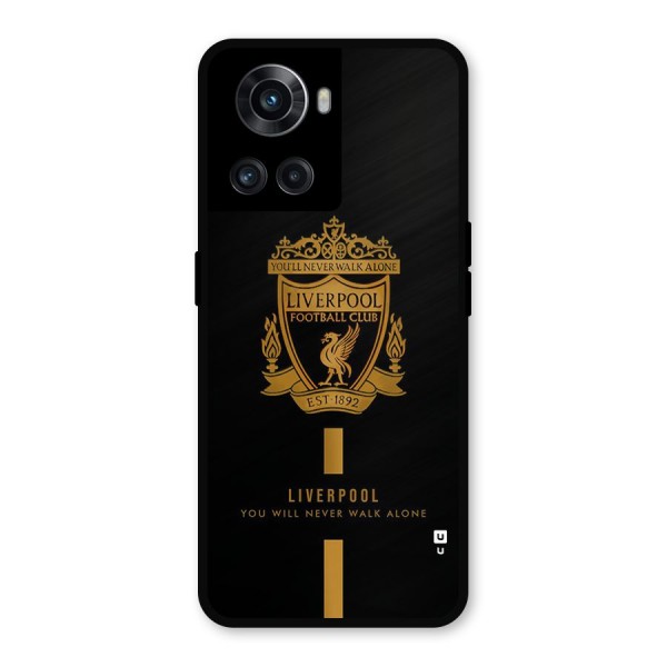 LiverPool Never Walk Alone Metal Back Case for OnePlus 10R