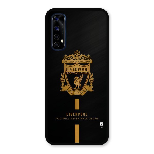 LiverPool Never Walk Alone Metal Back Case for Realme 7