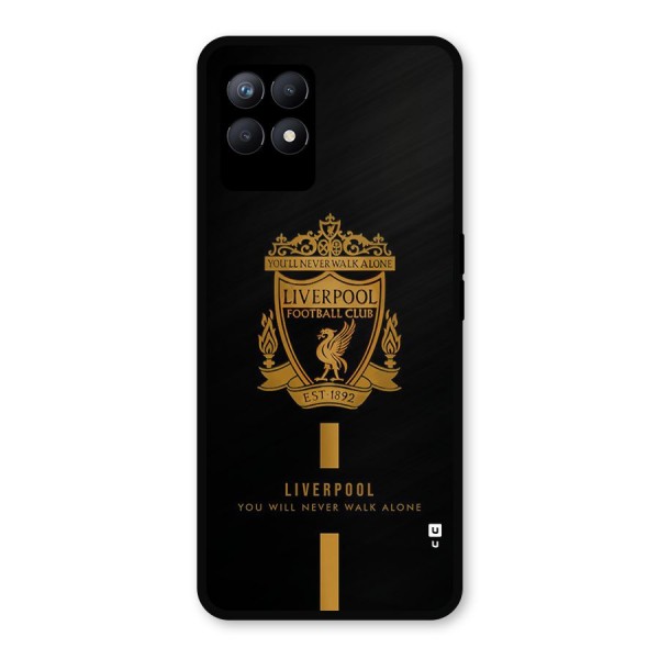 LiverPool Never Walk Alone Metal Back Case for Realme 8i