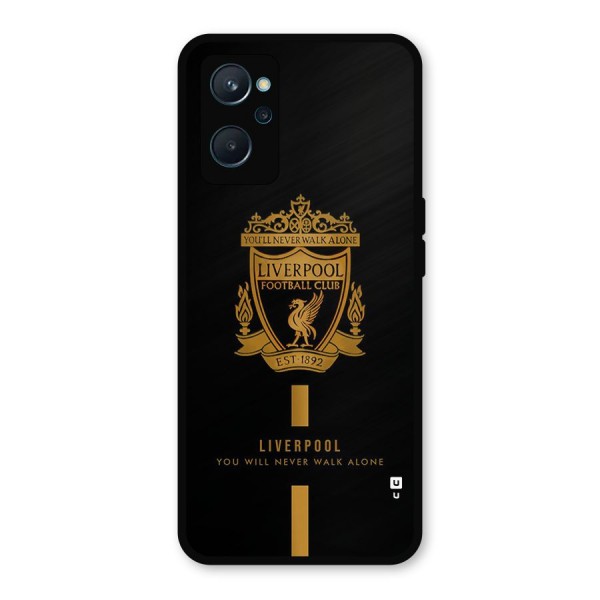 LiverPool Never Walk Alone Metal Back Case for Realme 9i