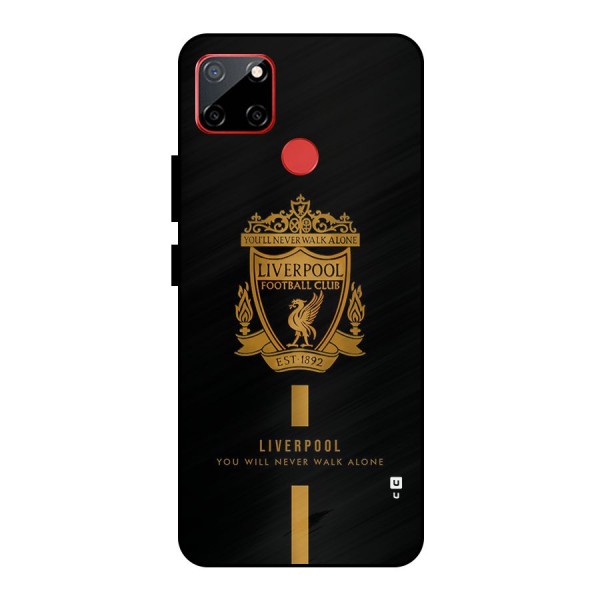 LiverPool Never Walk Alone Metal Back Case for Realme C12