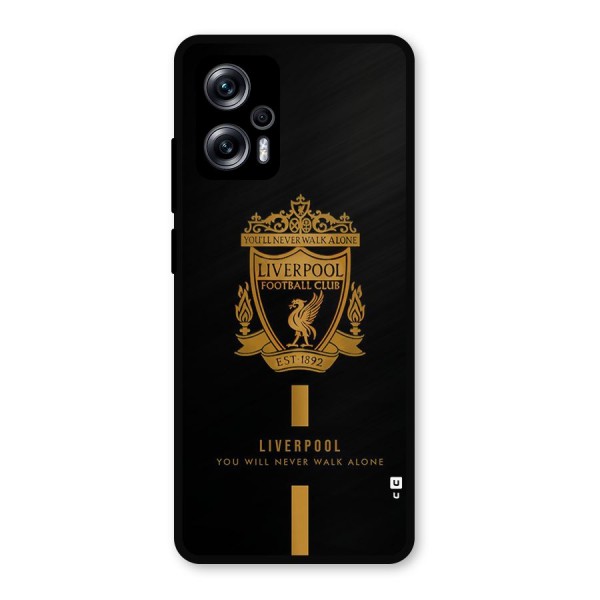 LiverPool Never Walk Alone Metal Back Case for Redmi K50i