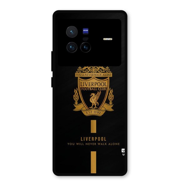 LiverPool Never Walk Alone Metal Back Case for Vivo X80