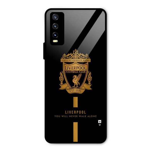 LiverPool Never Walk Alone Metal Back Case for Vivo Y20t