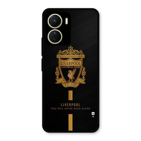 LiverPool Never Walk Alone Metal Back Case for Vivo Y56