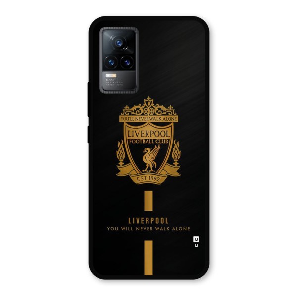 LiverPool Never Walk Alone Metal Back Case for Vivo Y73