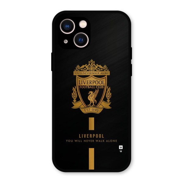 LiverPool Never Walk Alone Metal Back Case for iPhone 13