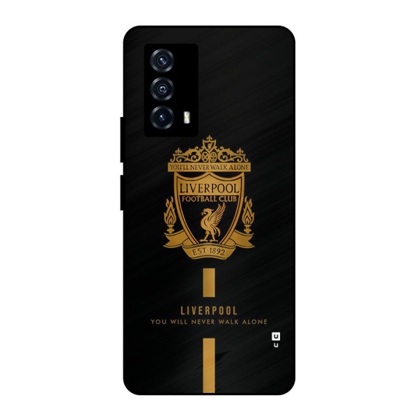 LiverPool Never Walk Alone Metal Back Case for iQOO Z5