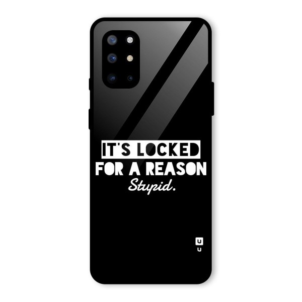 Locked For Stupid Glass Back Case for OnePlus 8T