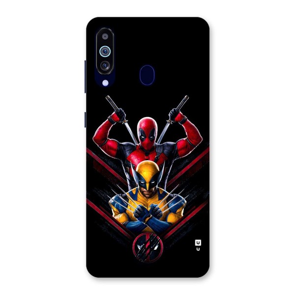 Logan And Wade Back Case for Galaxy A60