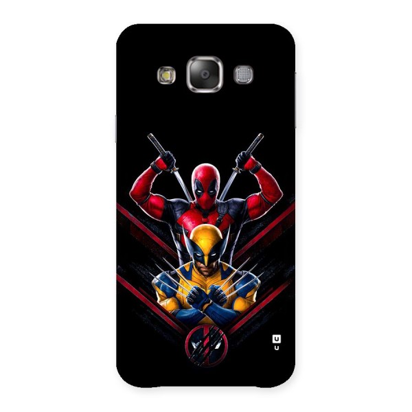 Logan And Wade Back Case for Galaxy E7