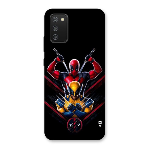 Logan And Wade Back Case for Galaxy F02s