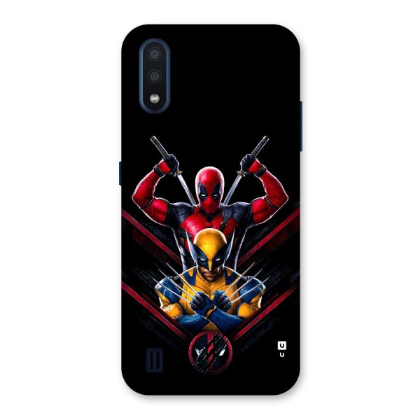 Logan And Wade Back Case for Galaxy M01